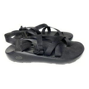 Men's Chaco Z/2 black ankle strap hiking & water sandals size 11 M / 44 EUC